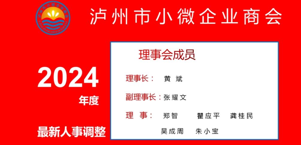 泸州市小微企业商会第二届第三次会员代表大会成功召开