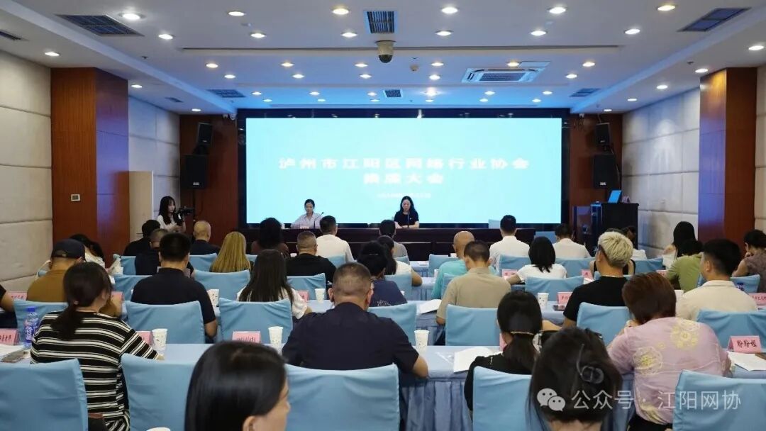 泸州市江阳区网络行业协会换届大会暨第五届第一次理事会顺利举行